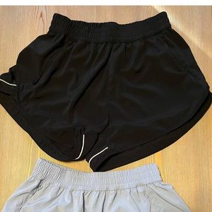 NWOT P’tula Black Training Shorts